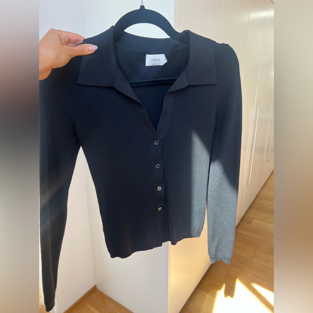 Aritzia Babaton Black Cove Cardigan - Picture 5 of 9